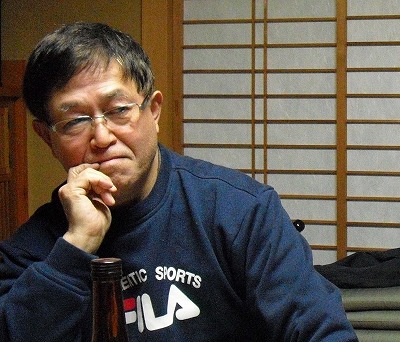 １２月例会の後の忘年会で